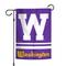 WinCraft Washington Huskies 12'' x 18'' Double-Sided College Vault Garden Flag