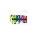 12 PACK Reflective Cat Collars Safety Quick Release Buckle with Bell- Pet Cat Kitten Collar Adjustable 19-32cm