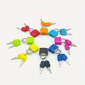 1pc Portable Small Color Plastic Lock Luggage Padlock