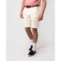 Gant Mens Regular Sunfaded Shorts - Cream - Size 38 (Waist)