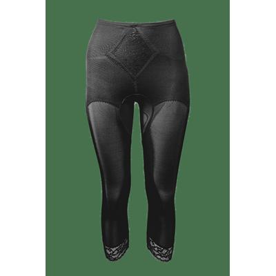 Plus Size Women's Leg Shaper Pant Liner Medium Shaping 6265 by Rago in Black (Size 5X)