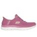 Skechers Women's Slip-ins: Summits - Classy Night Sneaker | Size 7.0 | Dark Mauve | Textile/Synthetic | Vegan | Machine Washable