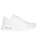 Skechers Men's Skech-Air Court - Province Sneaker | Size 8.0 | White | Synthetic/Textile