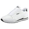 Sneaker PUMA "ST RUNNER V2 FULL L", Gr. 38,5, weiß (puma weiß, puma weiß), Leder, sportlich, Schuhe