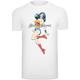 Kurzarmshirt F4NT4STIC "F4NT4STIC Herren Wonder Woman Jump with T-Shirt Round Neck" Gr. 4XL, weiß (white) Herren Shirts T-Shirts