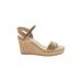 Anne Klein Wedges: Tan Shoes - Women's Size 7 1/2