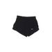 Nike Athletic Shorts: Black Solid Activewear - Women's Size Small