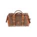 Dooney & Bourke Leather Satchel: Brown Solid Bags