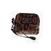 Nicole by Nicole Miller Coin Purse: Brown Animal Print Bags