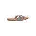 Steve Madden Sandals: Silver Shoes - Women's Size 9 - Open Toe