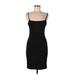Fashion Nova Cocktail Dress - Party: Black Print Dresses - New - Women's Size Large