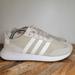 Adidas Shoes | Adidas Womens Athletic Low Sneakers Tennis Shoes Size 11 Beige White B37144 | Color: White | Size: 11