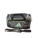Adidas Bags | Adidas Unisex Small Duffel Bag Gray Teal 2 Side Pockets 20" X 11" X 10" | Color: Gray | Size: Os