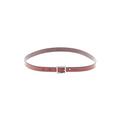 J.Crew Leather Belt: Burgundy Accessories - Women's Size Small