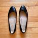 J. Crew Shoes | J.Crew Kiki Cap Toe Leather Ballet Flats - Black | Color: Black | Size: 9