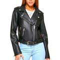 Levi's Jackets & Coats | Levi's Women's Faux Leather Motorcycle Jacket | Color: Black | Size: Various