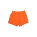 Tek Gear Athletic Shorts: Orange Print Activewear - Women's Size 12