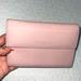 Gucci Bags | Authentic Gucci Calfskin Continental Flap Wallet Beige. | Color: Pink | Size: 6x4in