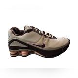 Nike Shoes | Euc Nike Shox Turbo V+ Running Shoes Youth 5.5 Fits Womens 7 Pink Brown | Color: Brown/Pink | Size: 7