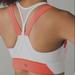 Lululemon Athletica Intimates & Sleepwear | Lululemon Ready Set Sweat Racer Back Sports Bra 8 | Color: Orange/White | Size: 8