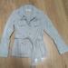 Michael Kors Jackets & Coats | Michael Kors Leather Jacket | Color: Cream/Tan | Size: Xs