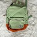 Madewell Bags | Herschel X Madewell Backpack Green And Orange | Color: Green/Orange | Size: Os