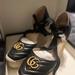 Gucci Shoes | Gucci Leather Platform Espadrilles Size 41 | Color: Black | Size: 11