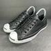 Converse Shoes | Converse All Star Sneakers Womens 6.5 Black Leather Jack Purcell Cork Ox Shoes | Color: Black | Size: 6.5