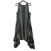 Michael Kors Dresses | Michael Kors Size 16 Maxi Dress Arailia Asymmetrical Hem Polka Dot Casual Office | Color: Black/White | Size: 16