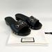 Gucci Shoes | Gucci Horsebit Clogs Sandals Slides Black Size 39, 9 | Color: Black | Size: 9