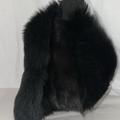 Gucci Bags | Gucci Fur Leather Double Side Hand Bag Flap Bag Purse Shoulder Bag Crossbody | Color: Black | Size: Os