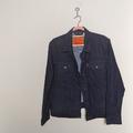 Levi's Jackets & Coats | Levi's Dark Wash Classic Button Up Denim 100% Cotton Jean Jacket Size Medium | Color: Blue | Size: M