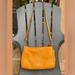 Coach Bags | Coach “Carrie” Crossbody Bag Pebbled Leather Yellow Orange Peel | Color: Orange/Yellow | Size: Os