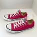 Converse Shoes | Converse Chuck Taylor Sneakers Women Size 9 Pink Low Top Laceup Skate Shoes Ctas | Color: Pink/White | Size: 9