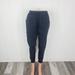 Nike Pants & Jumpsuits | Nike Tech Women's Black Elastic Waist Drawstring Jogger Pants Size Xl | Color: Black | Size: Xl