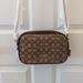 Coach Bags | Coach Isla Chain Crossbody In Signature Jacquard In Khaki/Brown (Fabric) | Color: Brown/Gold | Size: Os