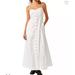 Free People Dresses | Free People Just Jill Cotton Sleeveless Maxi Dress | Color: Cream/White | Size: M