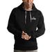 Men's Antigua Black LA Clippers Victory Pullover Hoodie