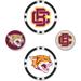 WinCraft Bethune-Cookman Wildcats 4-Pack Ball Marker Set