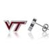 Women's Dayna Designs Virginia Tech Hokies Enamel Post Earrings