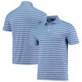 Men's Polo Golf Light Blue/Navy THE PLAYERS Tour Pique Striped