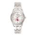 Women's Silver Oklahoma Sooners Stainless Steel Quartz Watch