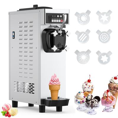 Single Flavor Commercial Ice Cream Machine Soft Serve Maker