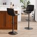 Futzca Swivel Bar Stools Set, 360 Degree Rotating Bar Stool with Adjustable Height, Set of 2