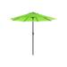 9 ft Patio Umbrella, Outdoor Table Umbrella, Sun Shade, Octagonal Polyester Canopy, with Tilt and Crank Mechanism