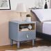 Single drawer bedside table, modern style bedside table, wooden bedside table, bedside table with drawer
