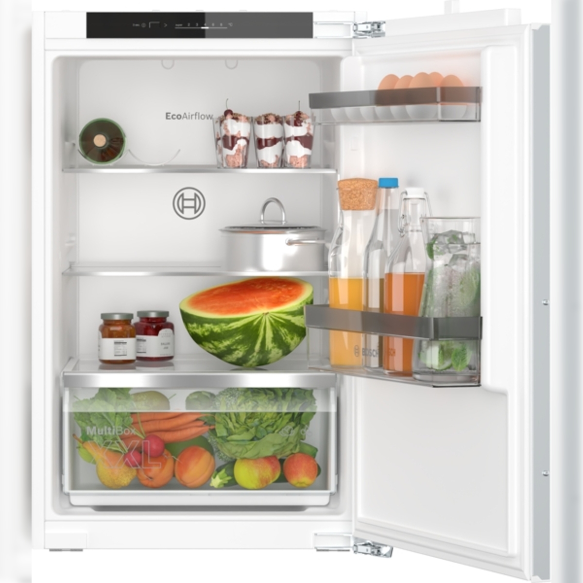 Bosch Serie 4 KIR21VFE0 Einbau-Kühlschrank, 88 x 56 cm, Flachscharnier Image