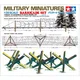 TAMIYA-Ensemble d'obstacles anti-char Barbwire InfPerform Suite de modèles de construction de