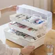 XL Medicine Pill Boxes First Aid Kit Container Family Emergency Storage Boxes Organizer With Handle