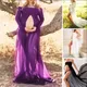 Maternity Photography Props Maxi Maternity Gown Lace Maternity Dress Pregnant Women Fancy Shooting